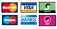 All major credit and debit cards accepted